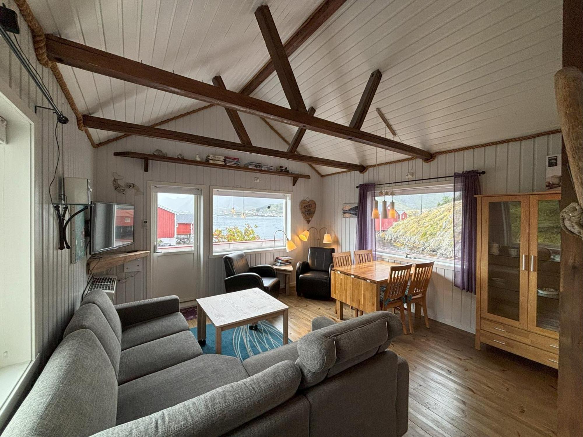 Buodden Rorbuer - Fisherman Cabins Sørvågen Dış mekan fotoğraf