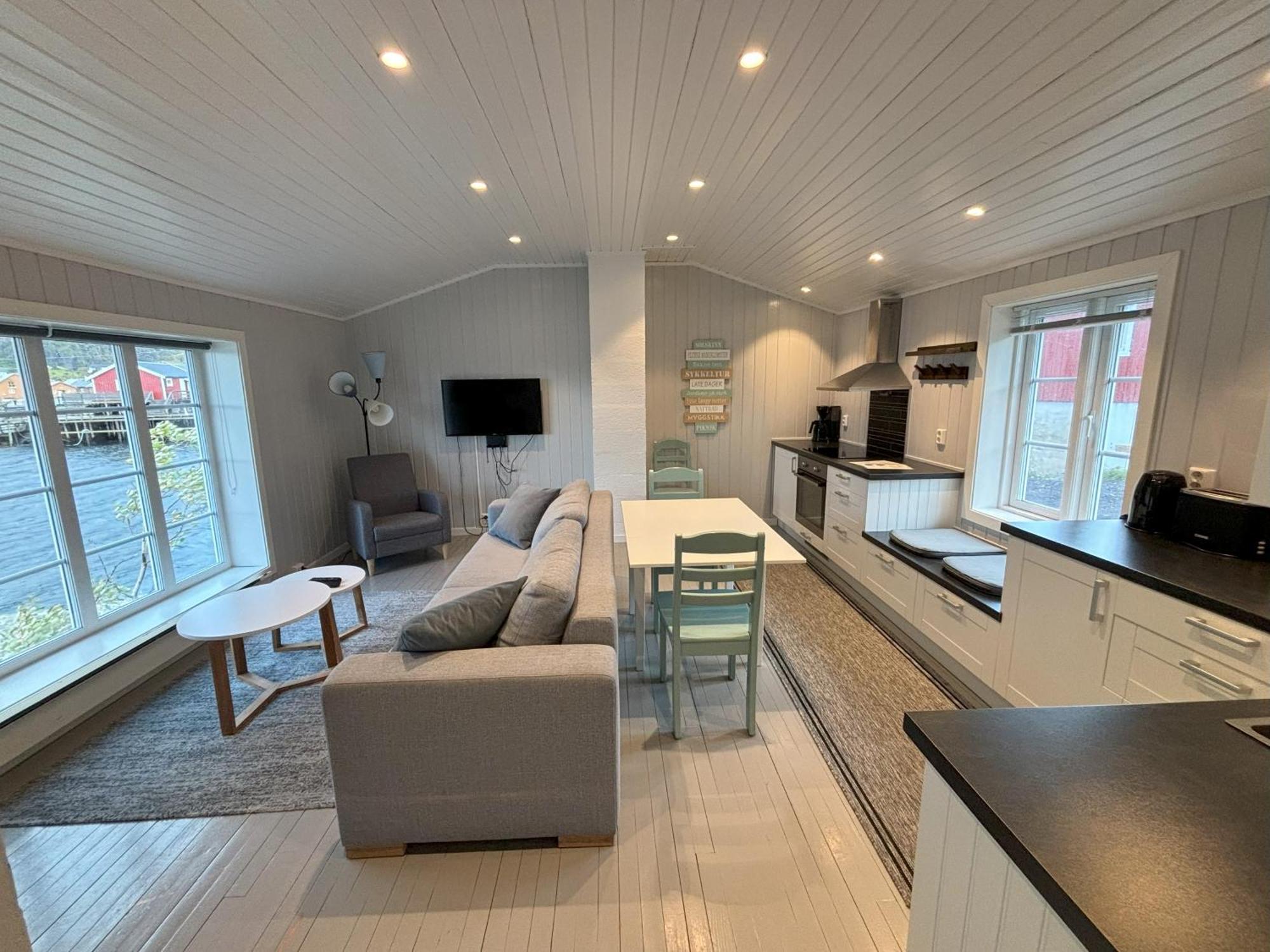 Buodden Rorbuer - Fisherman Cabins Sørvågen Dış mekan fotoğraf